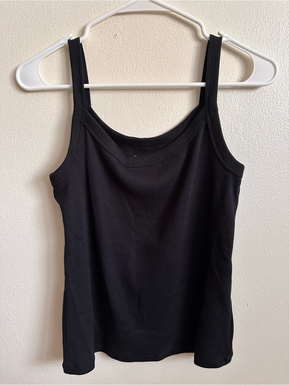 Old Navy Black Ribbed Tank Top